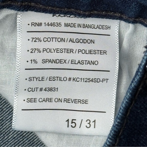 KanCan High-Rise Super Flare Jeans dark blue - Picture 12 of 12